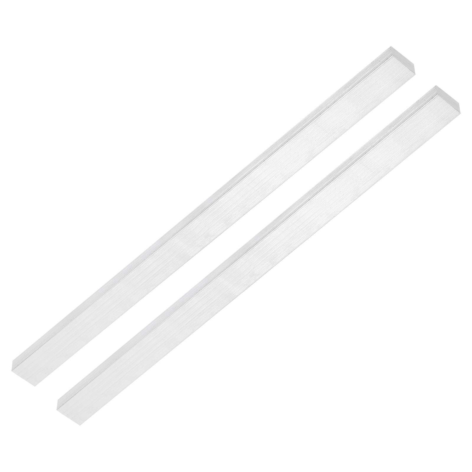2Pcs Square Aluminum Flat Bar 1/4″ Thickness 3/4″ Width 12″ Length Aluminum Flat