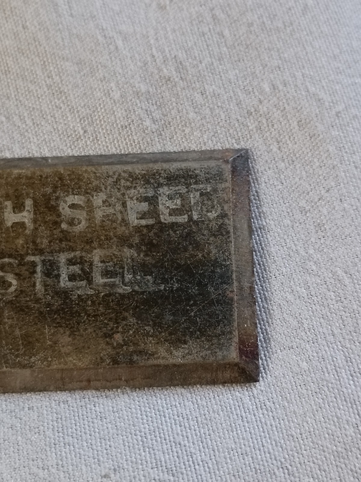 Small Piece Of Vintage High Speed Steel.