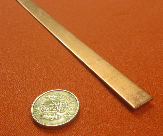 110 Copper Bar H02, 1/16″ Thick x 1/2″ Wide x 24 Inch Length