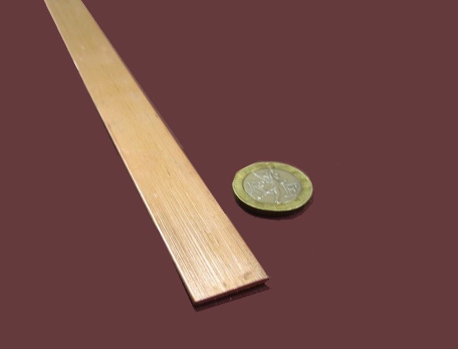 110 Copper Bar H02, 1/16″ Thick x 3/4″ Wide x 12 Inch Length
