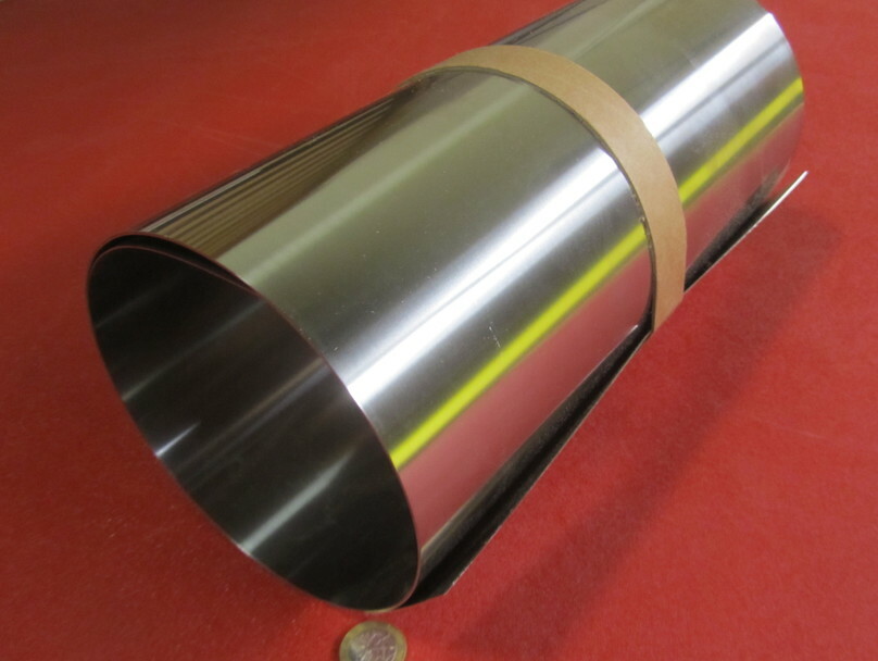 18-8 Stainless Steel Sheet, Full Hard, .020″ x 12″ x 50″