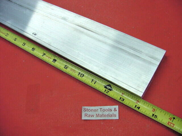 4 Pieces 1″x 2-1/2″ ALUMINUM 6061 FLAT BAR 14″ long T6511 Extruded Mill Stock