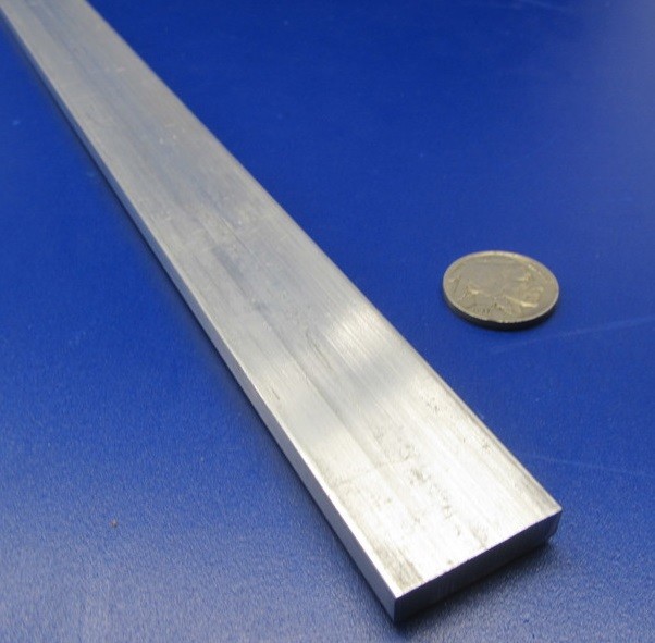 6061 T651 Aluminum Bar, 1/4″ (.250″) Thick x 1.0″ Wide x 60″ Length