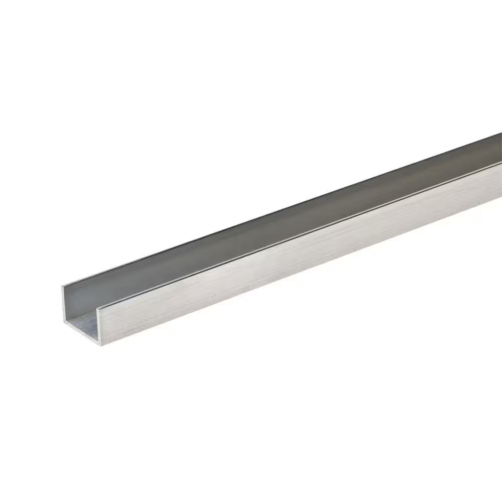 3/4 In. Wide (Inside) X 4 Ft. Aluminum Trim Channel – Heavy Duty