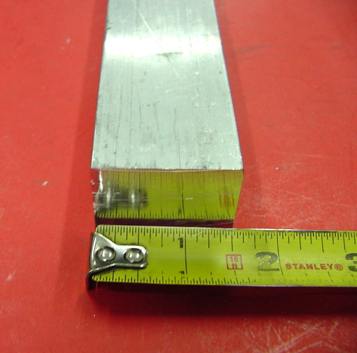 2 Pieces 1-1/4″x 1-1/2″ ALUMINUM 6061 FLAT BAR 12″ long T6511 Solid Mill Stock
