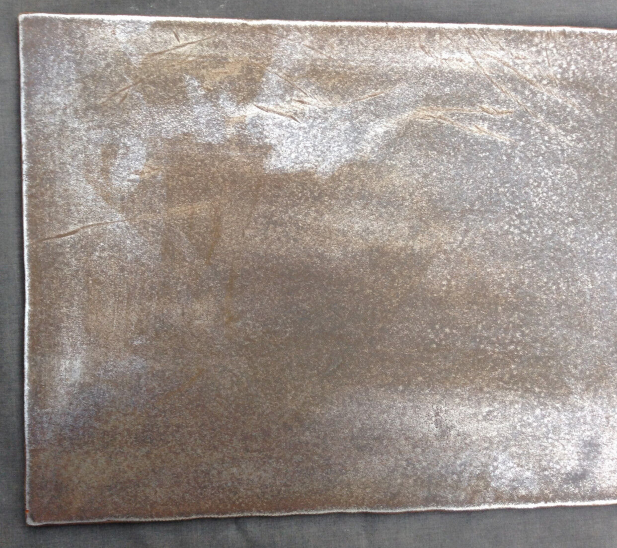 Work Bench Steel Plate / Anvil 12 x 24 And 4 x 9.5 – Lot Of 2