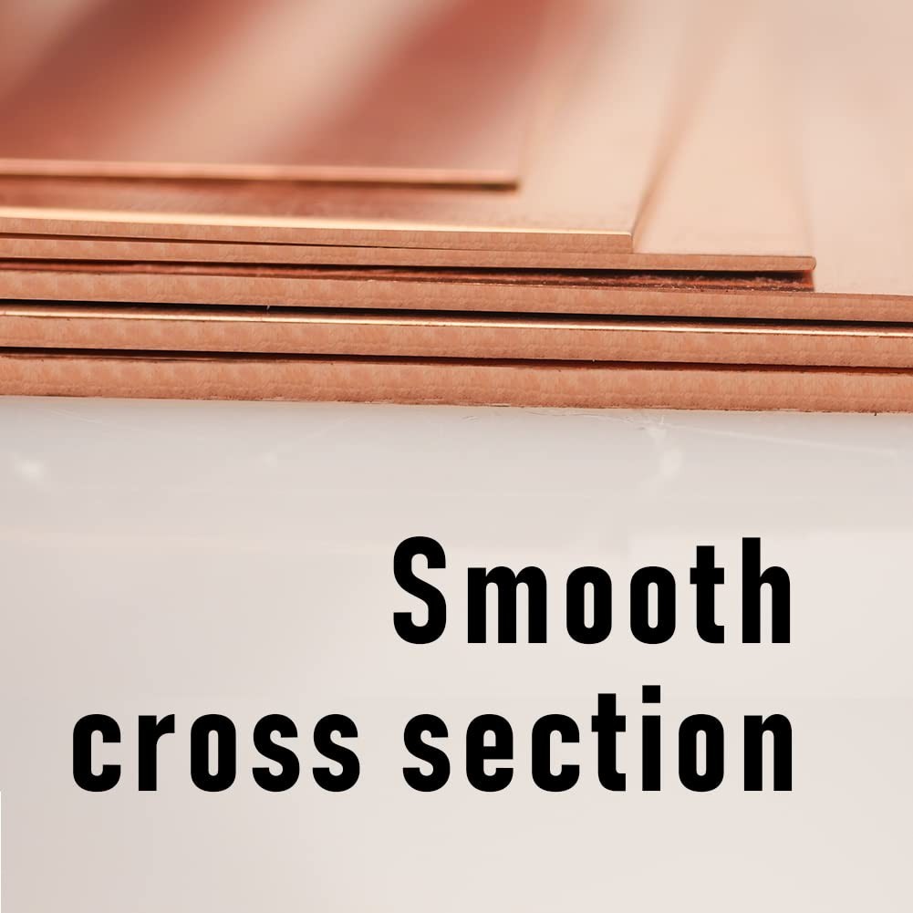Versatile 22 Gauge Copper Sheet 7.9″ x 7.9″ – Perfect for Crafts & Home Projects