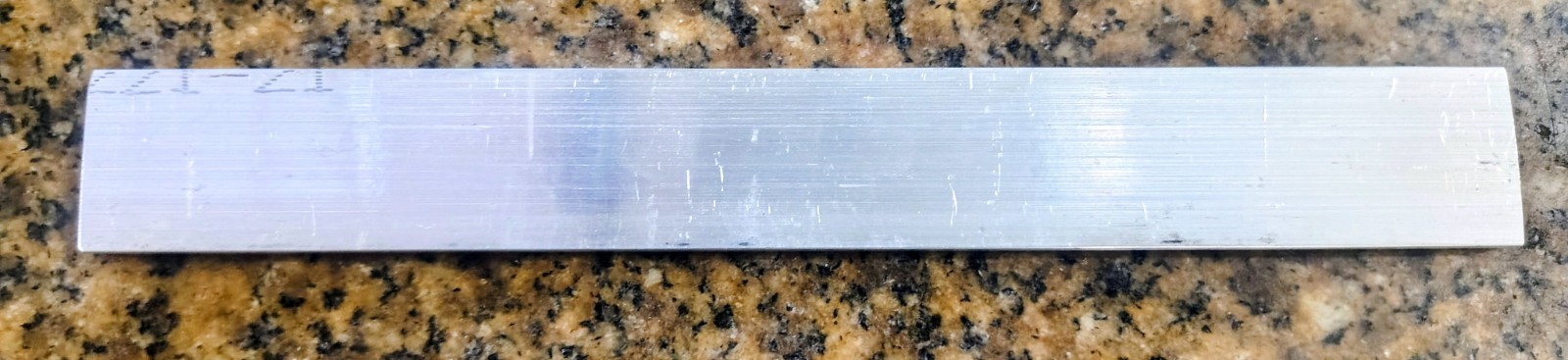 🗽 ALUMINUM 6061 1/4″ X 1-1/4″ X 9-1/2″ FLAT STOCK SET OF 7 PCS