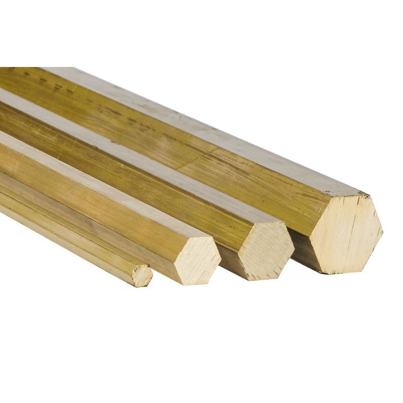 Messing Sechskant 2.0401 SW 4mm-40mm Ms58 Stange Stab Vollmaterial 6-kant Profil