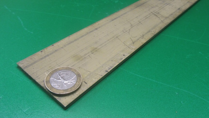 385 Brass Flat Bar 1/8″ Thick x 2.0″ Wide x 4 Foot Length