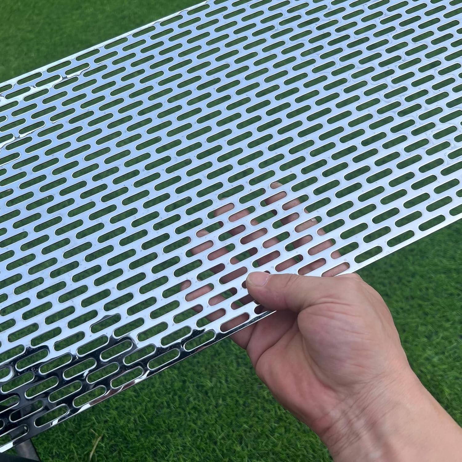 19.6″x9.8″ Perforated Metal Sheets 19Gauge Expanded 19.6×9.8,