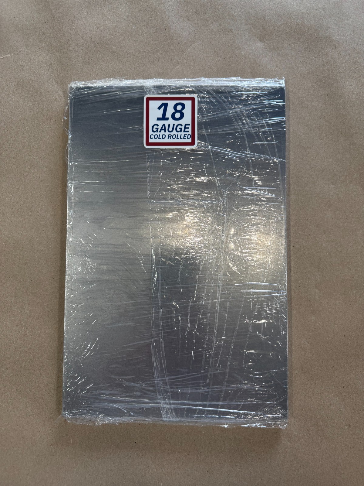18 Gauge Steel Sheet Metal Cold Rolled 8W X 12L – Perfect Edges Single Sheet