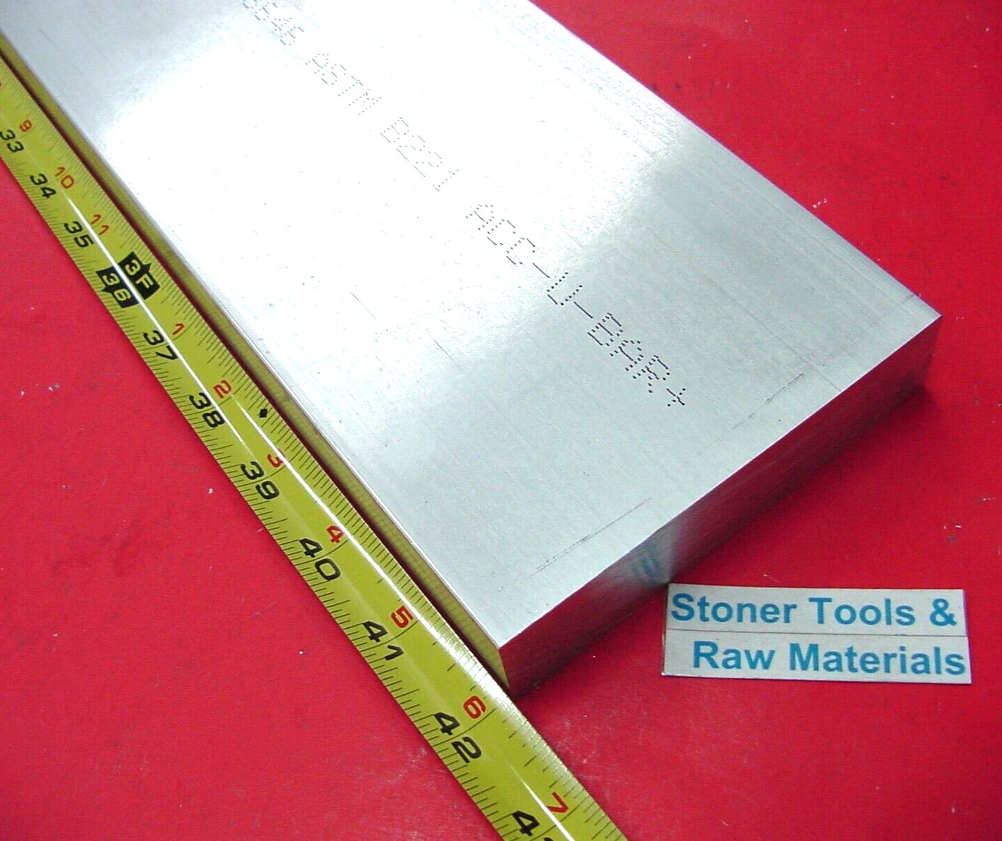 5/8″ X 6″ ALUMINUM 6061 FLAT BAR 42″ long Solid Extruded T6511 Mill Stock New