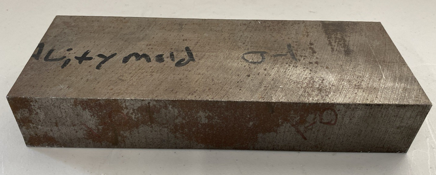 0 1 0-1 Flat Bar Mill stock Tool Steel Machinist 27+ LBS 11.5″ x 4.25″ x 2″