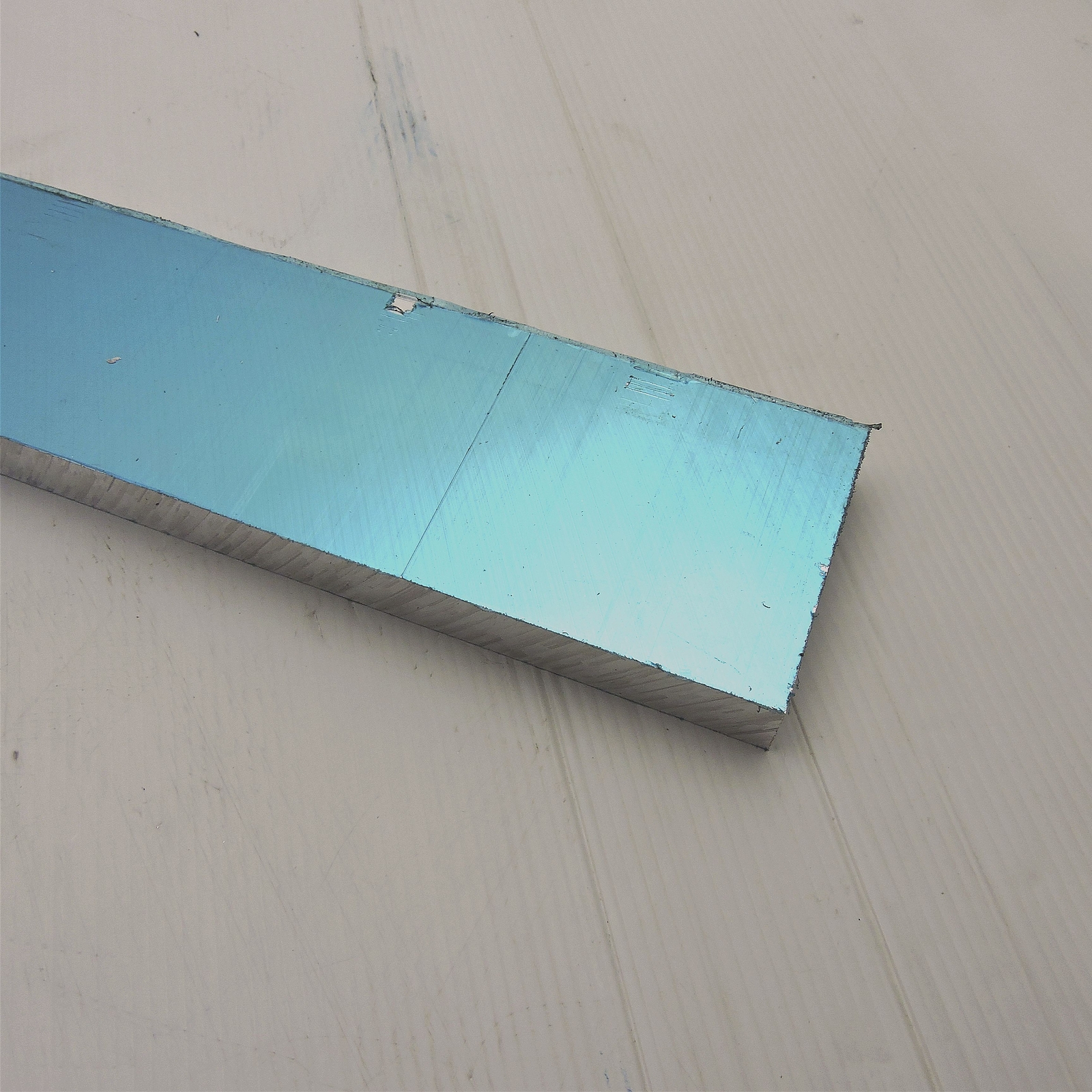 .75″ thick 3/4 Precision CAST Aluminum PLATE 2.875″ x 29.625″ Long sku 156661