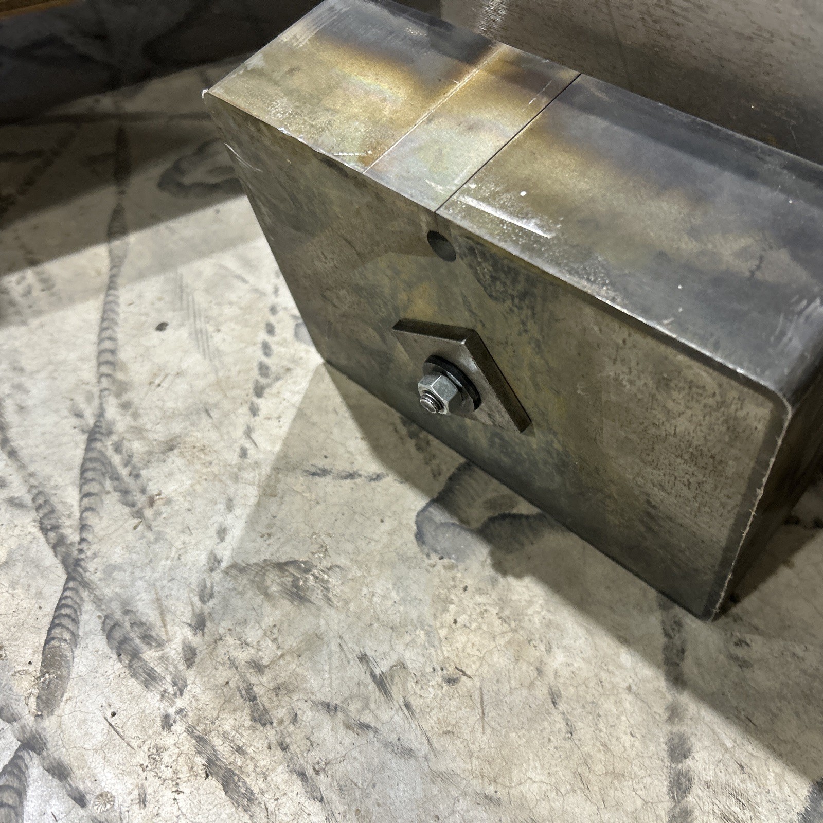 2 Blocks Of A2 Machine Steel. 7.5”x5.5”x2.375”. Machine Steel . 55# Total