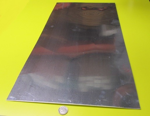 1100 Aluminum Sheet Softened (O) .063″ (1/16″) Thick x 12.0″ Wide x 24.0″ Long