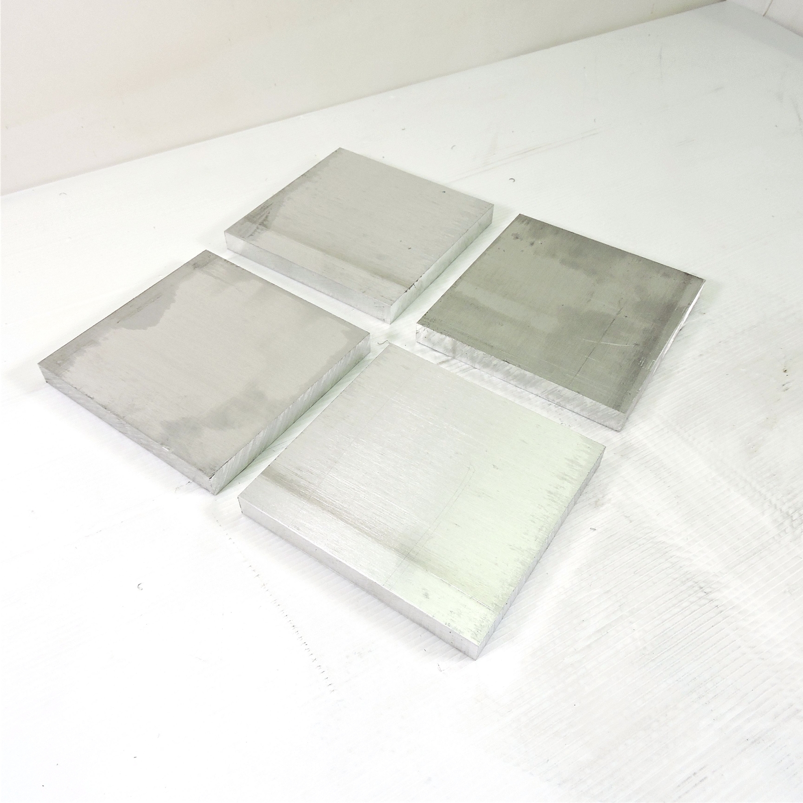 .625″ thick 5/8 Aluminum 6061 PLATE 5.875″ x 5.875″ Long QTY 4 sku 240971*
