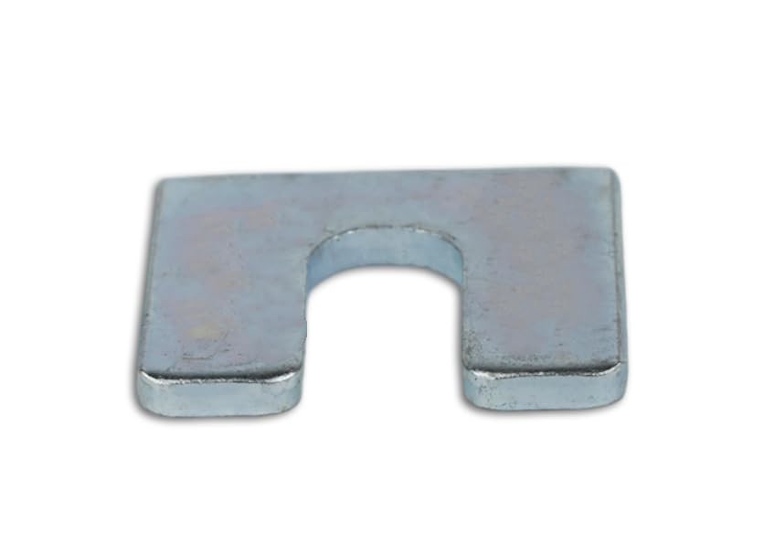 10 PCS 1/8 Inch Steel Shim Stock 3/8 Inch Slot Width Alignment Hardware