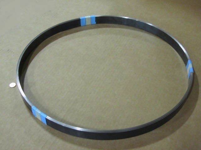 1095 Hard Blue Tempered Spring Steel Shim .050″ Thick x 1.25″ Width x 300″ Long