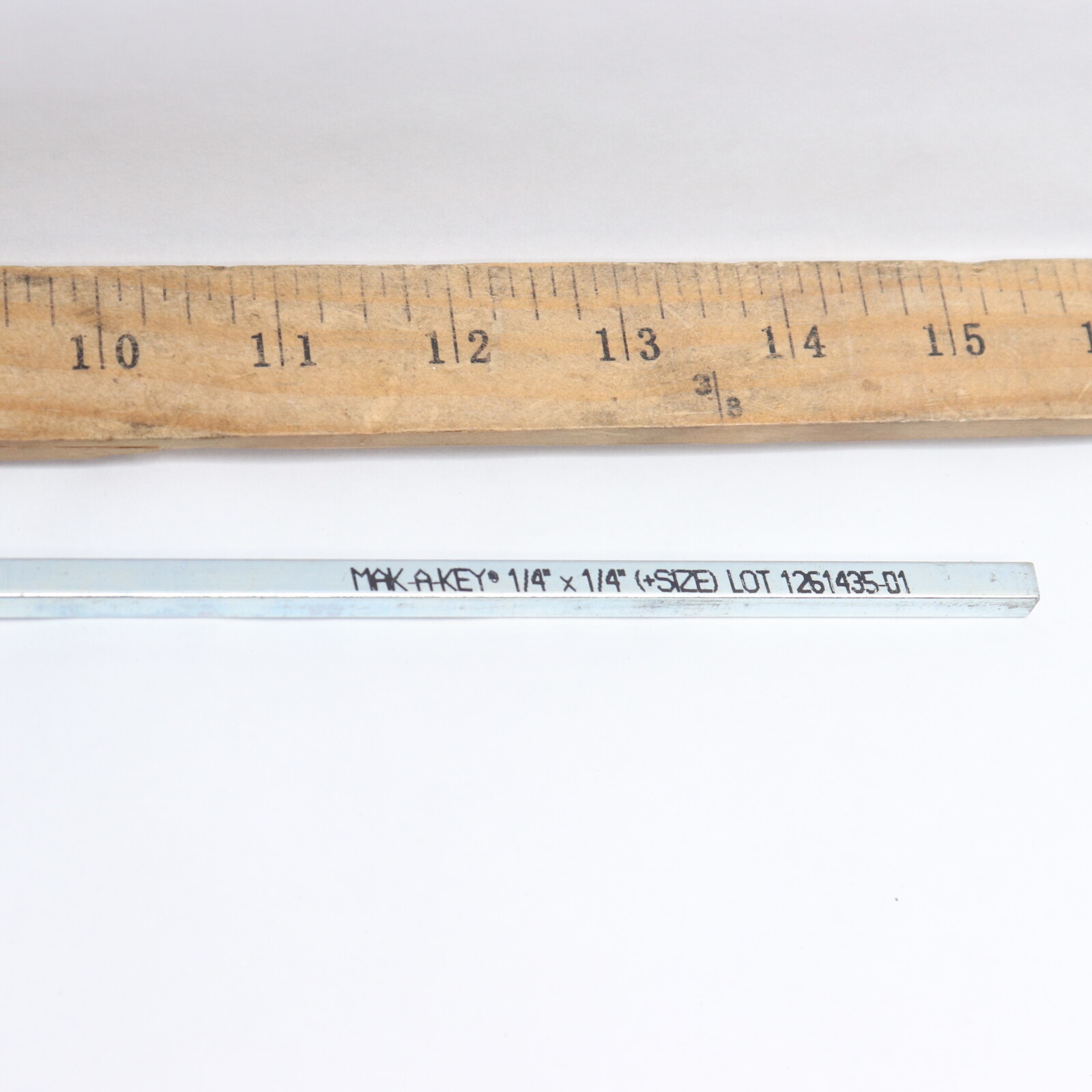 Mak-A-Key Key Stock Nickel Copper 1/4″ x 1/4″ x 12″