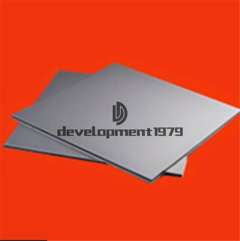 New 1PC 3 x 100 x 100 mm Titanium Ti Titan Grade 2 Gr.2 ASTM B265 Plate Sheet