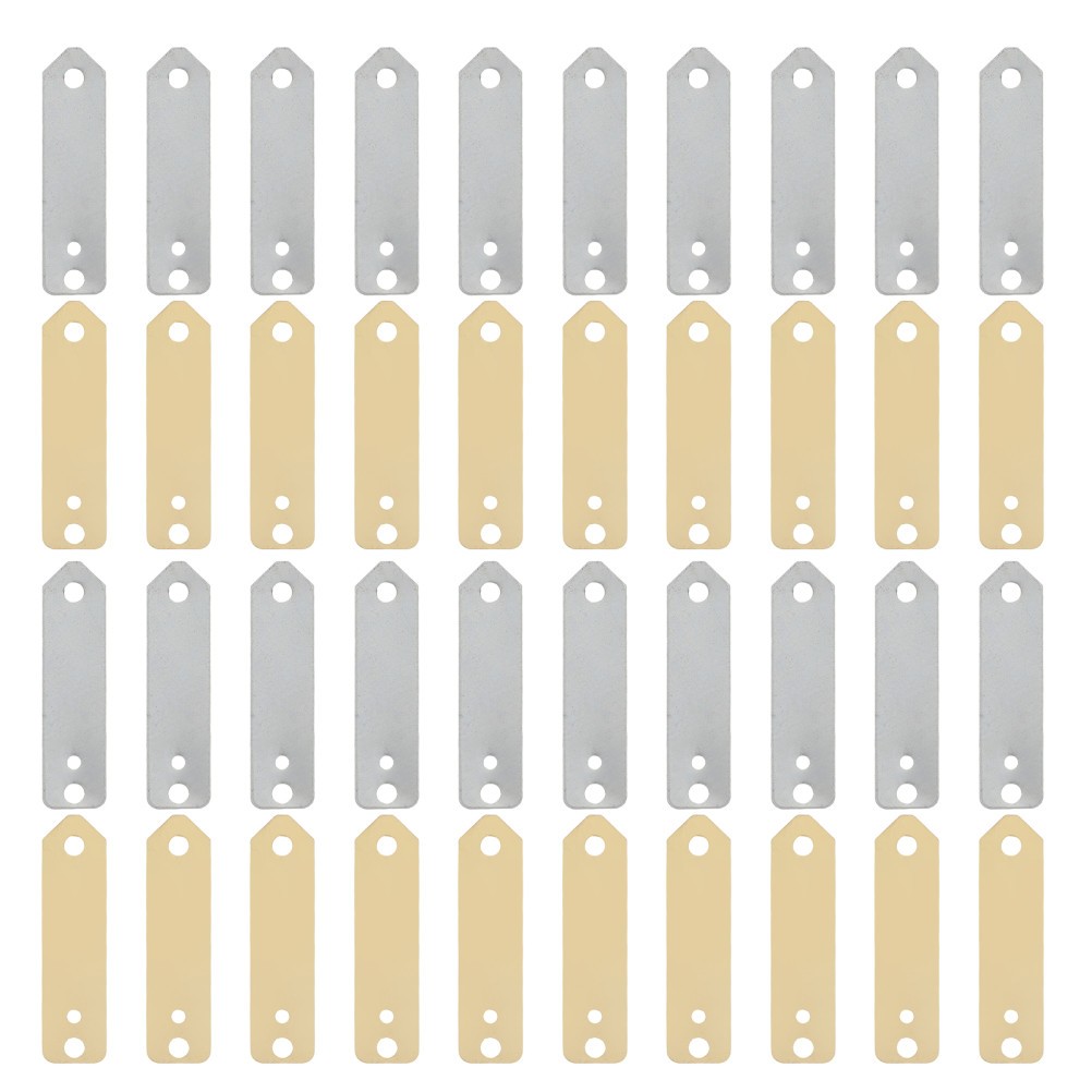 40 Pcs Fruit Battery Components Educational Project Supplies Electrode Kit