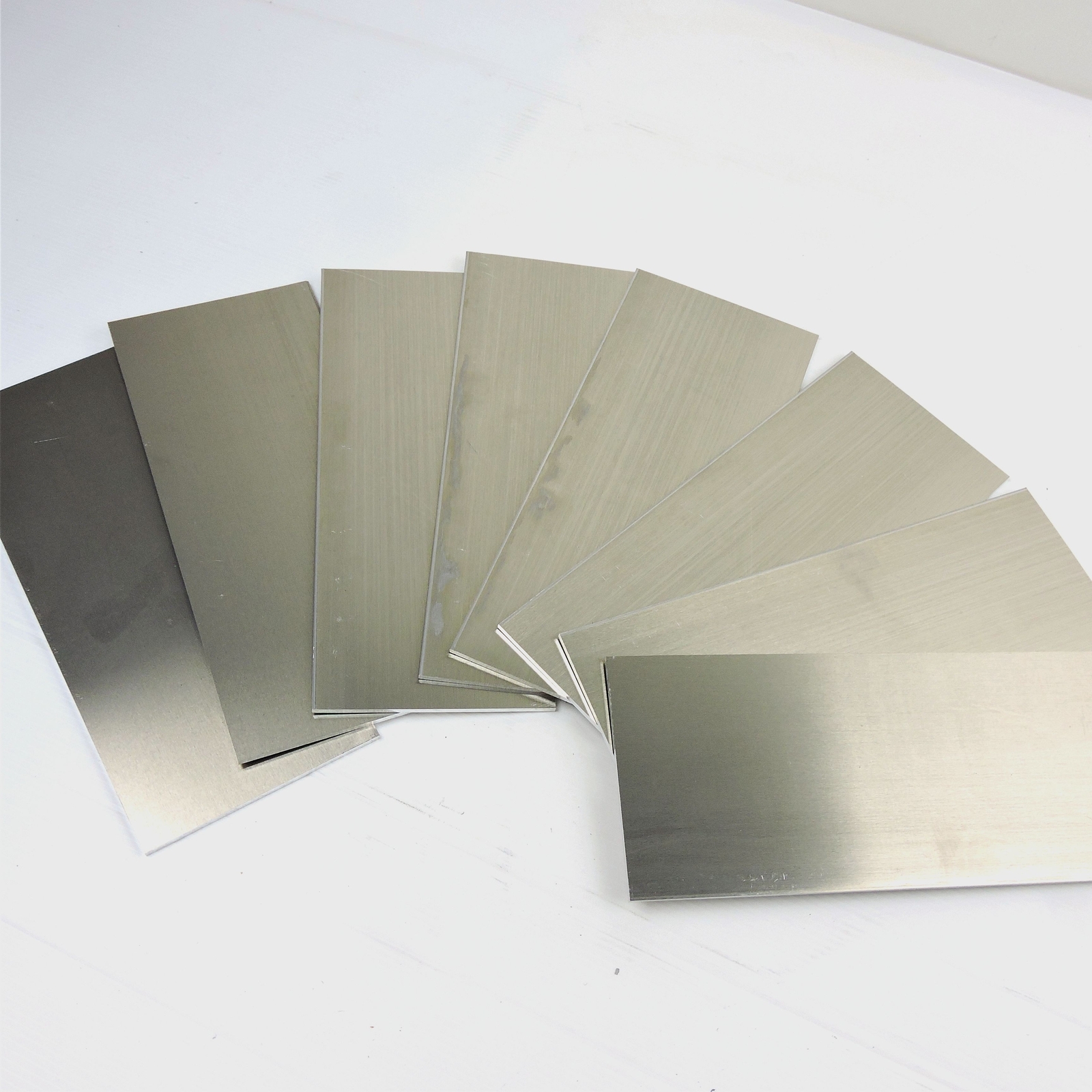 .125″ thick Aluminum SHEET 7.25″ x 13.25″ Long Plate QTY 15 Stock sku 242935