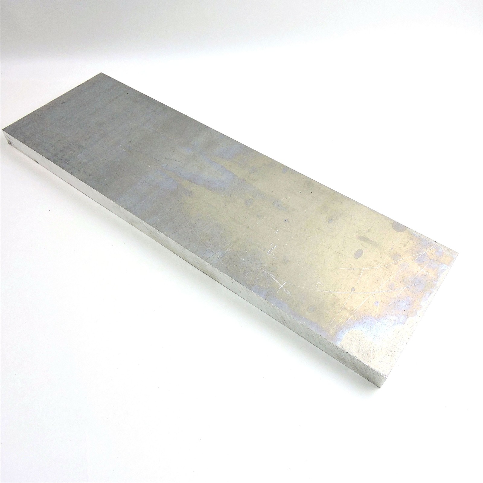 1″ thick Aluminum 6061 PLATE 7.625″ x 20″ Long sku 340573