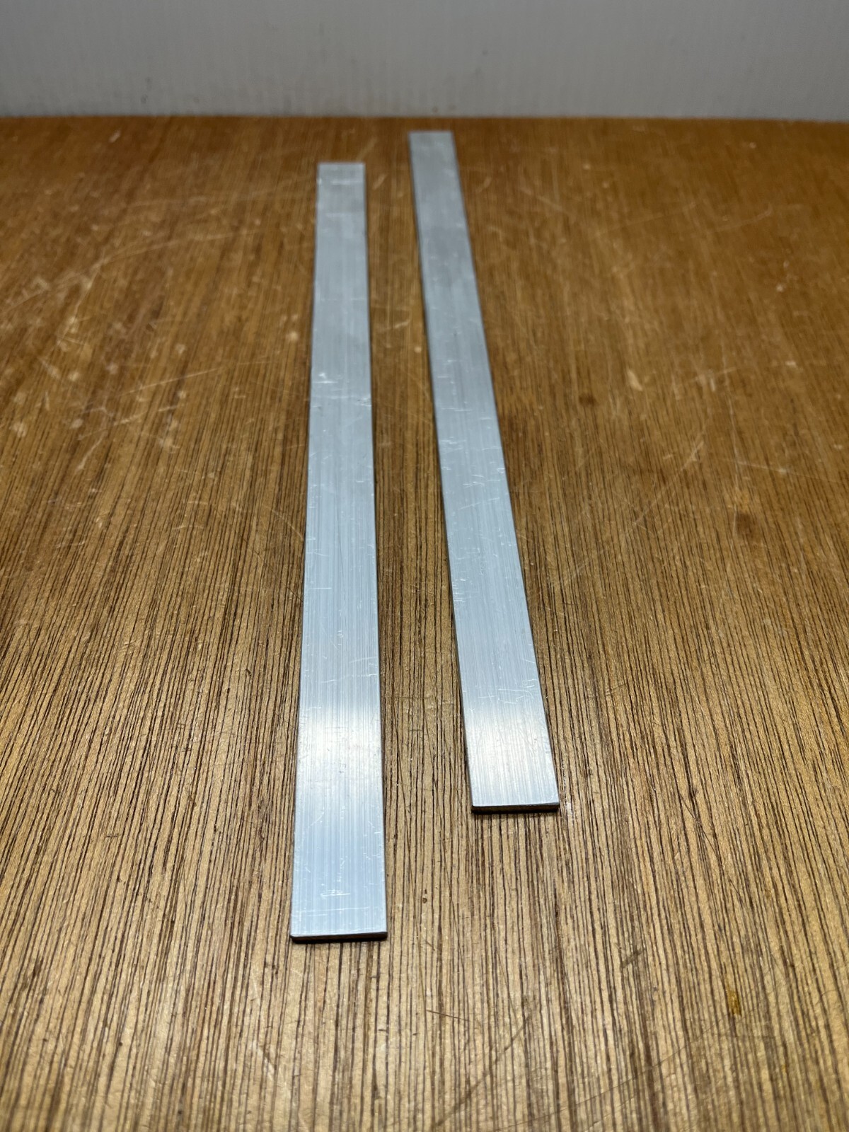 (Qty.2) 3/4″ Wide X 1/8″ Thick X 12″ Long 6063 T52 Aluminum Flat Bar Stock USA