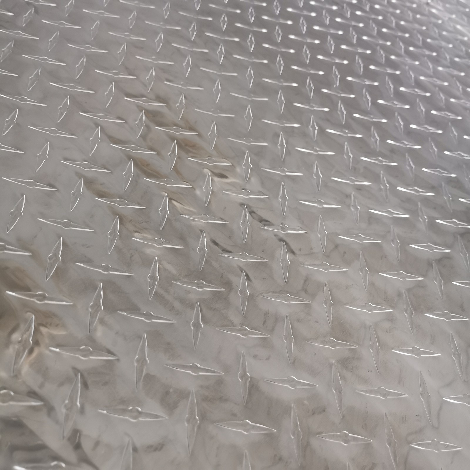 48″x 96″x .04″ Aluminum Diamond Plate 3003 Plate Sheet For Trailer, RV, Garages