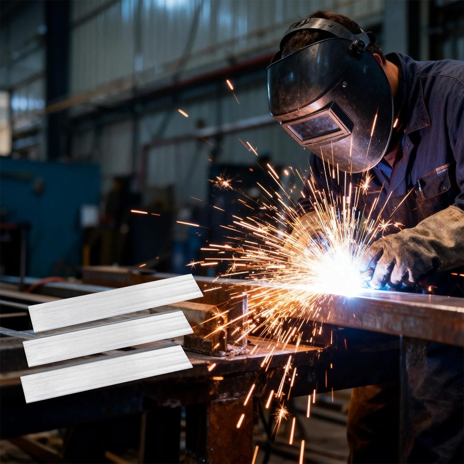 6061 Aluminum Bar 1/4″ Thickness x 2″ Width x 12″ Length Aluminum Solid Squar…