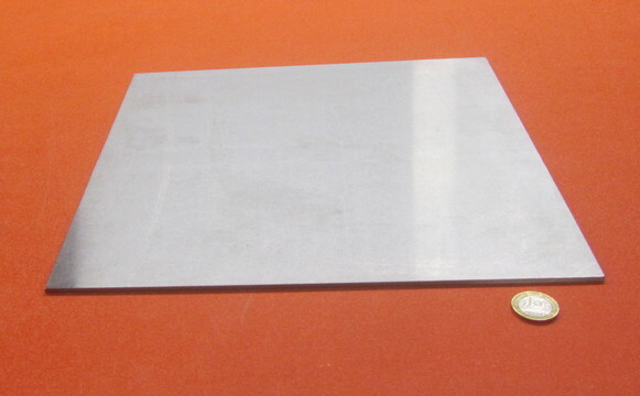 4140 Ground Carbon Steel Sheet, 1/8″ (+/-.001″) x 12″ Wide x 12″ Length