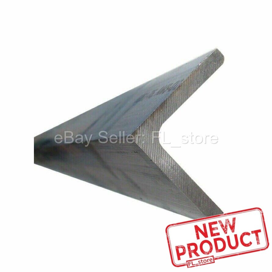 Aluminum Angle Stock 1/4″ x 1-1/4″ x 4 Feet Mill Alloy 6061 90 Degrees NEW