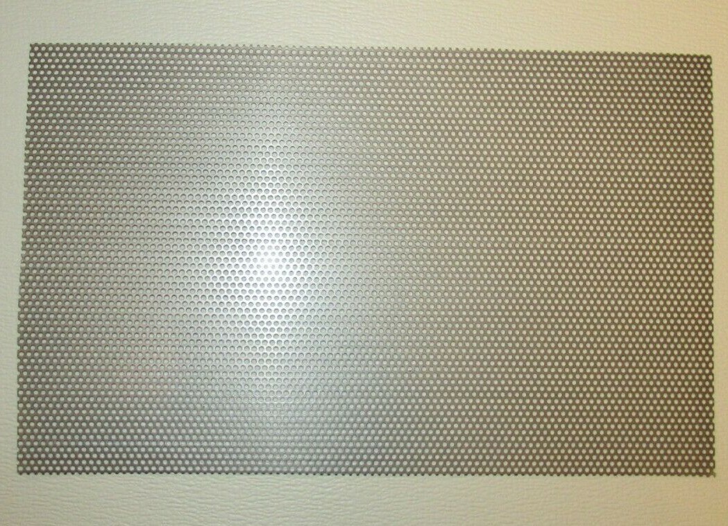 1/8″ HOLES—20 GAUGE 304 STAINLESS PERFORATED SHEET 12″ X 24″