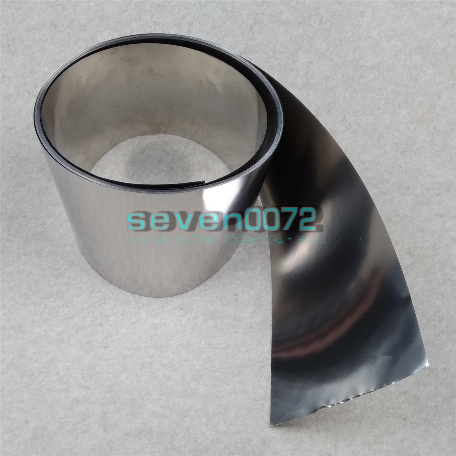 Nickel Ni Metal Foil Thin Sheet 0.05mm x 150mm x 1000mm