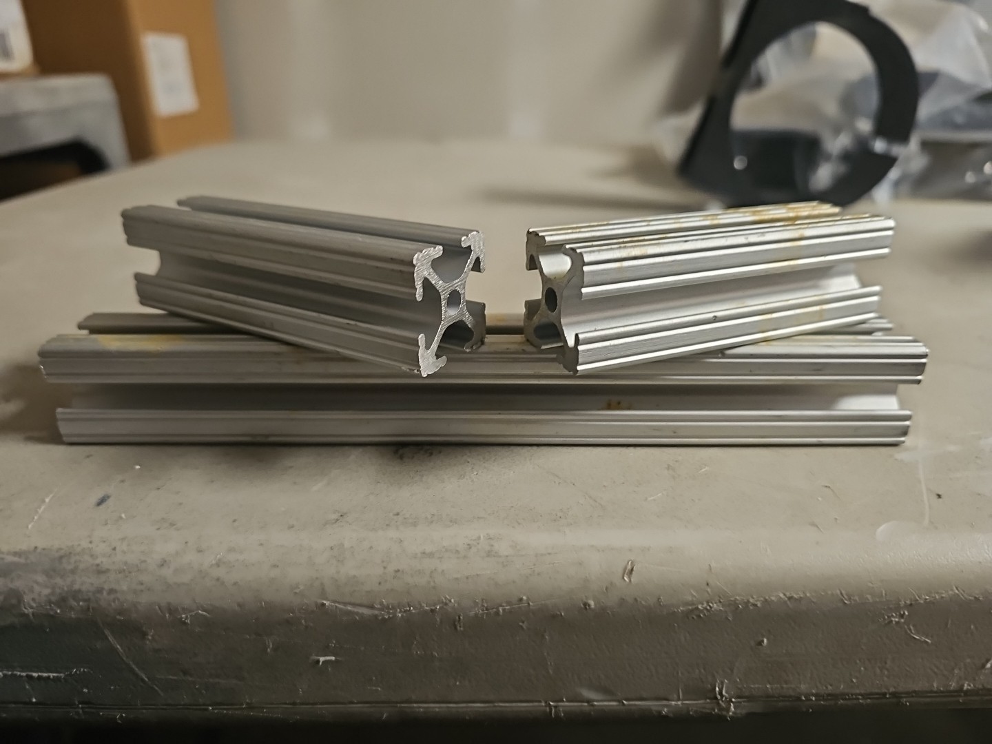 2020 T-Slot Aluminum Extrusion Drops Short Cut Offs Ends Small Frame 3D Printer
