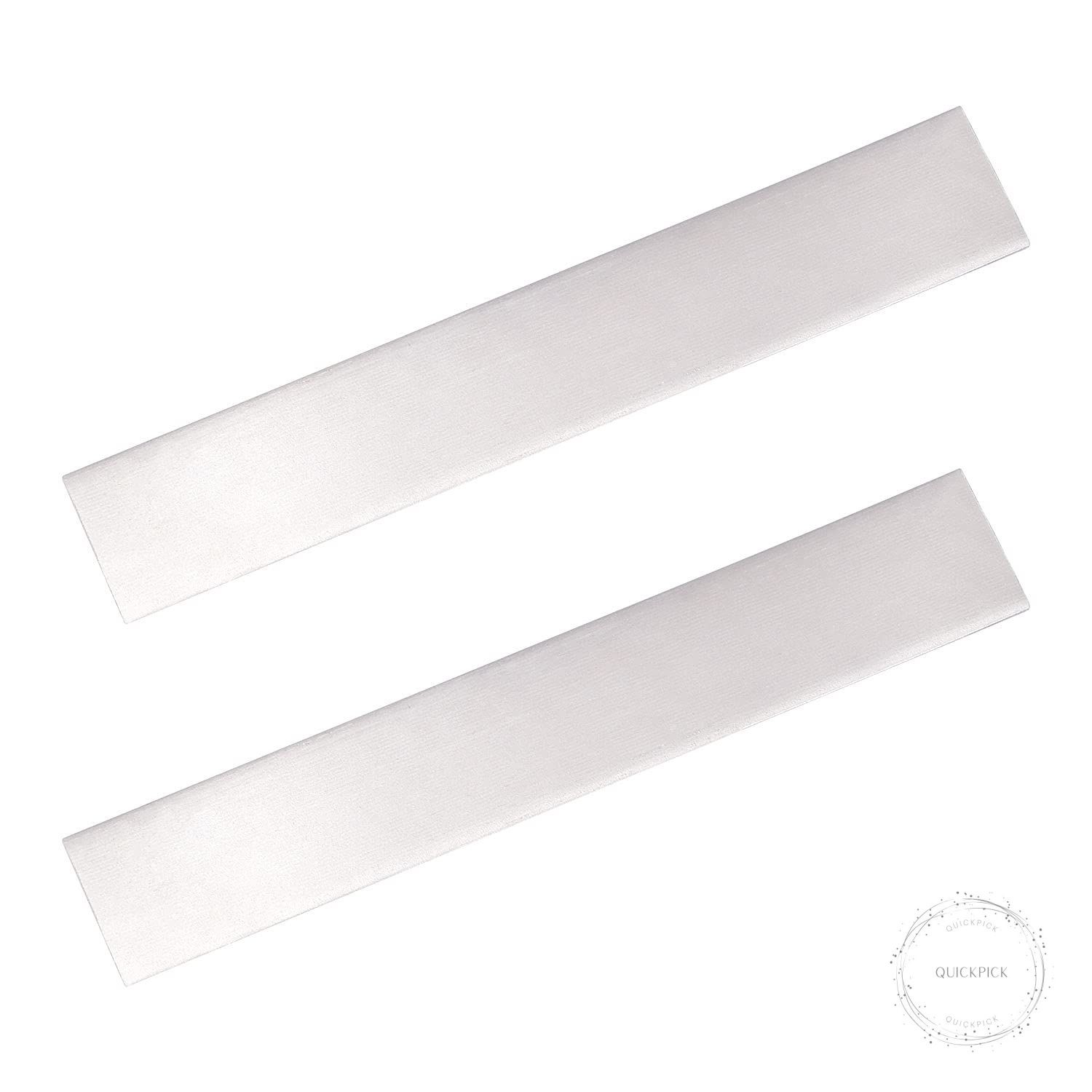 6 Inches Pure Nickel Sheets, 2 Pack Nickel Plates, Nickel Plating Kit for Electr