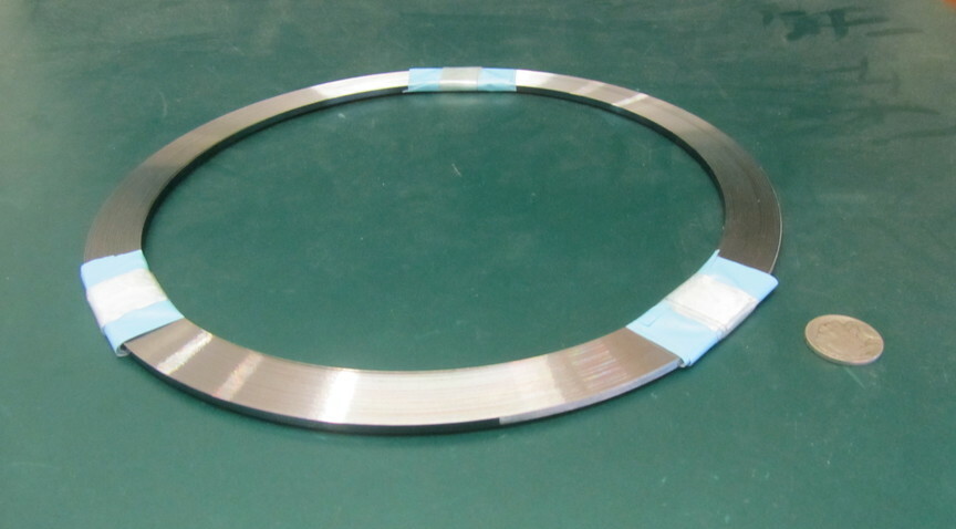 1095 Hard Blue Tempered Spring Steel Shim .015″ Thick x .125″ Wide x 1200″ Long