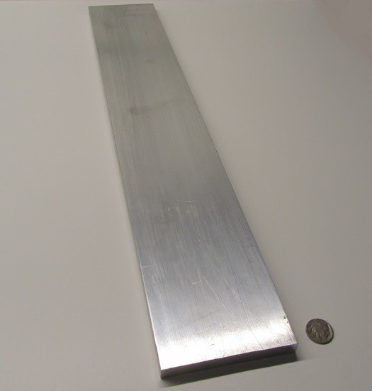 2024 T351 Aluminum Bar, 1/2″ (.500″) Thick x 4.0″ Wide x 24″ Length