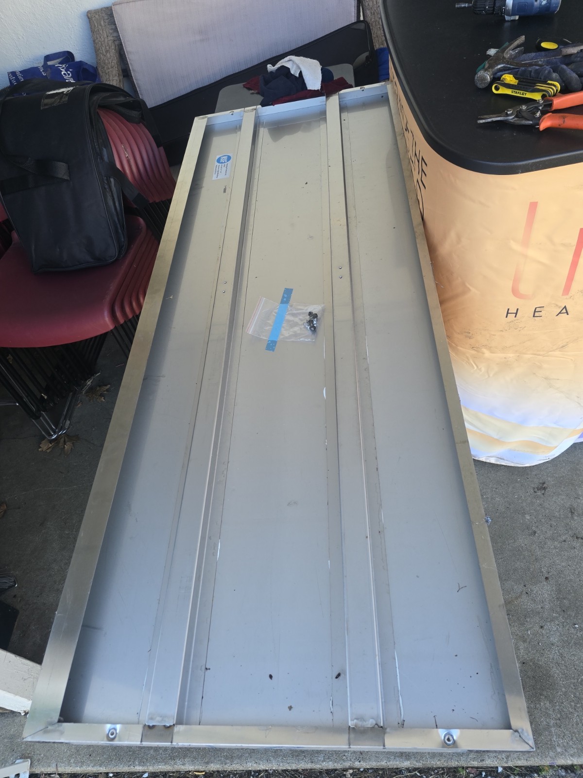 NewAge Products Inc. Stainless Steel Worktop Flat Stock 24x64x1 1/4 in