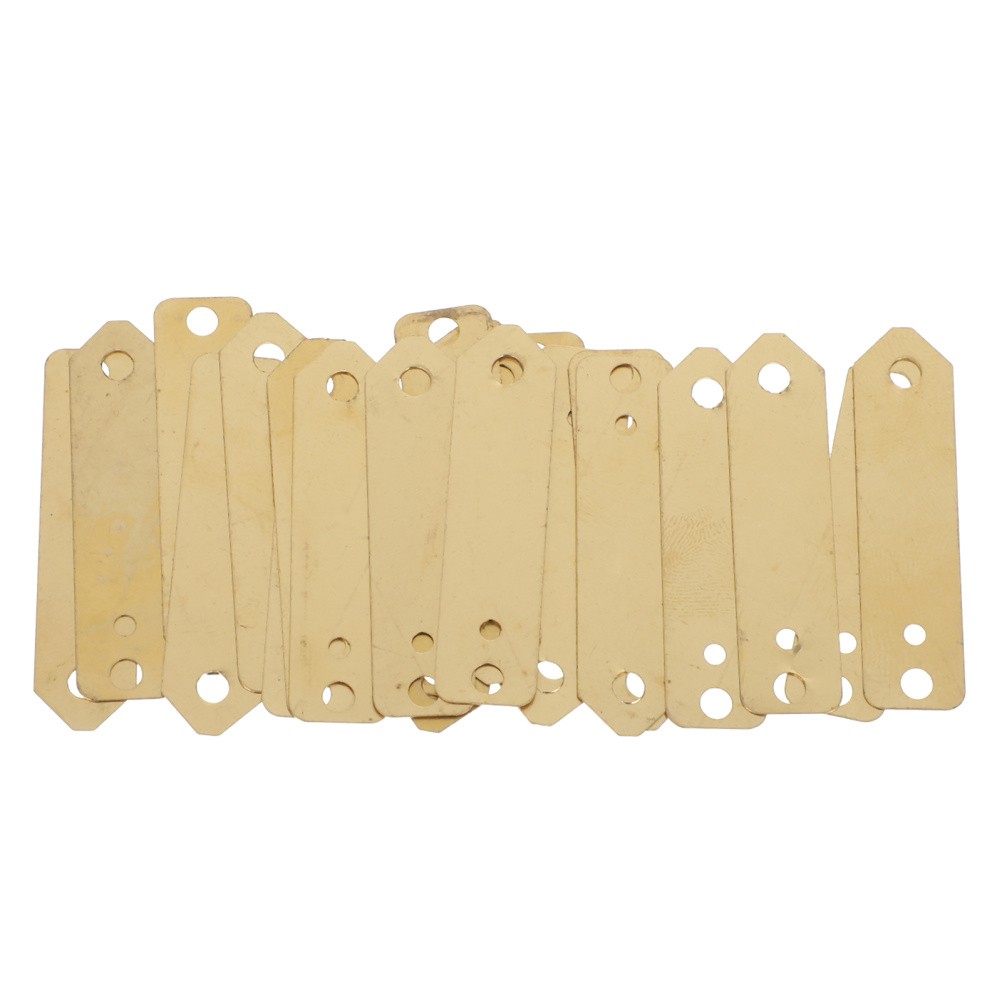 20Pcs Durable Copper Plates Electroplating Strips for Fruit Battery Science Kit