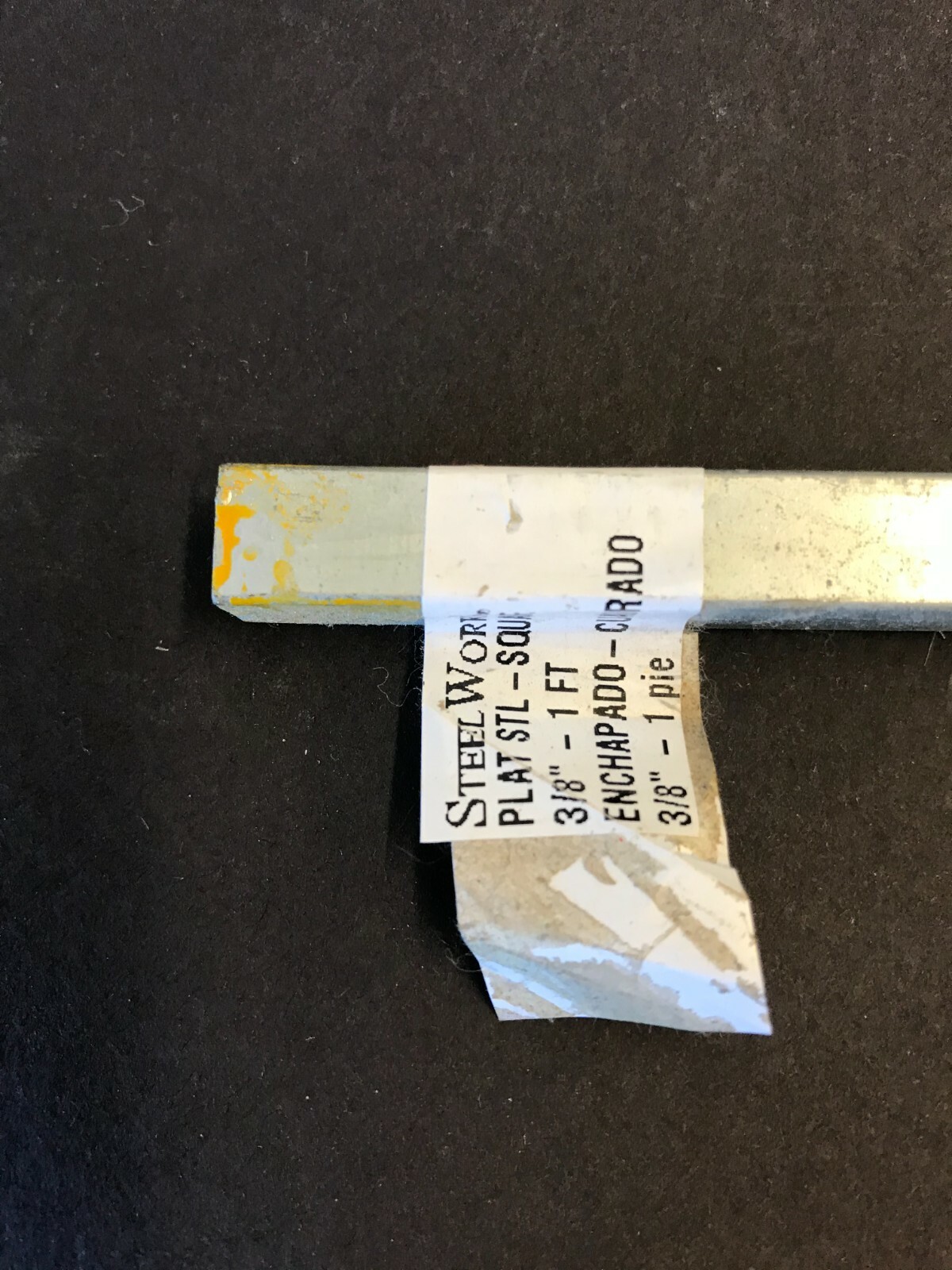 Square Key Stock Steel 3/8″ x 3/8″ x 12″ Works Plate Steel NEW Stock
