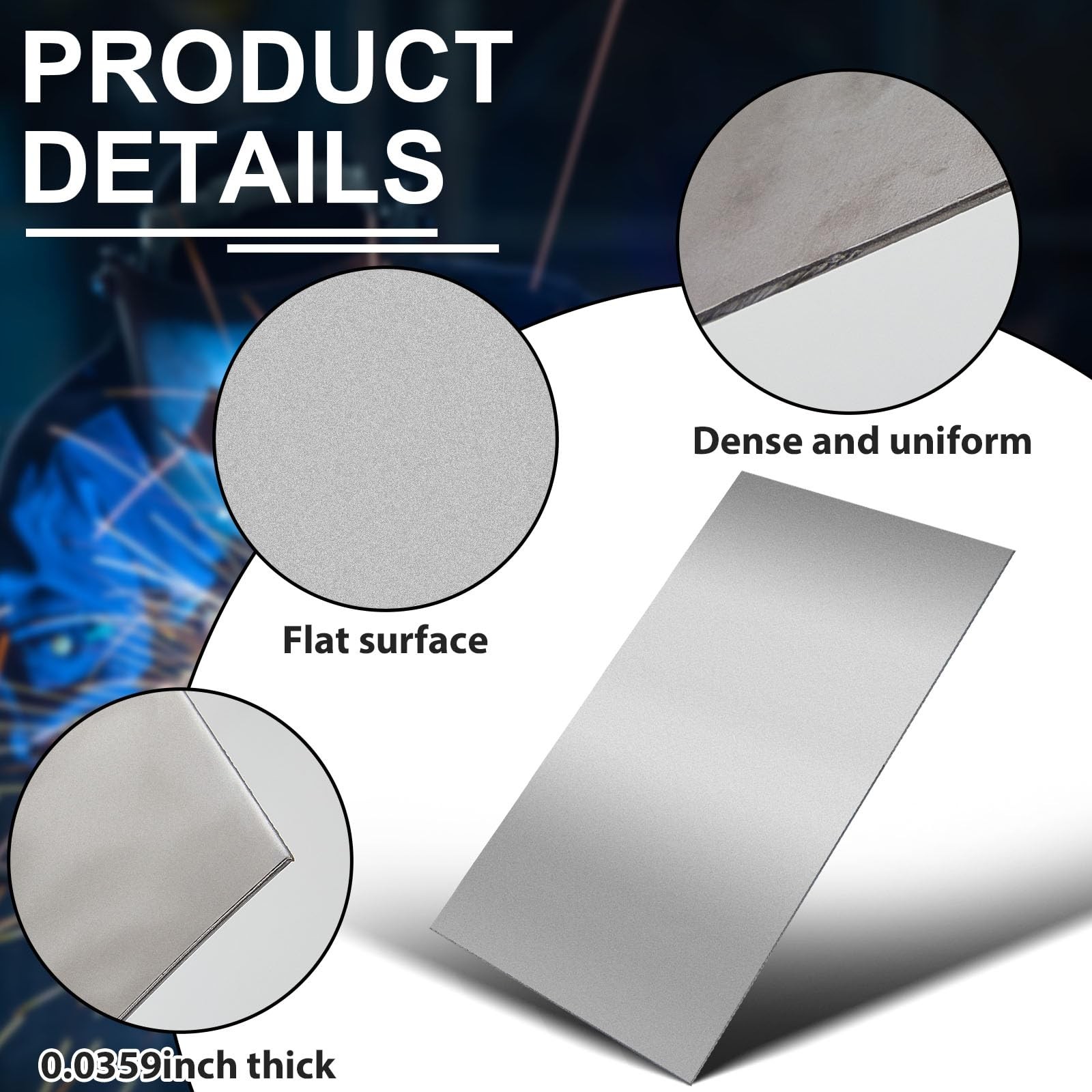 1 Pack 20 Gauge Sheet Metal Weldable 24 x 48 Inch, as shown in pictures