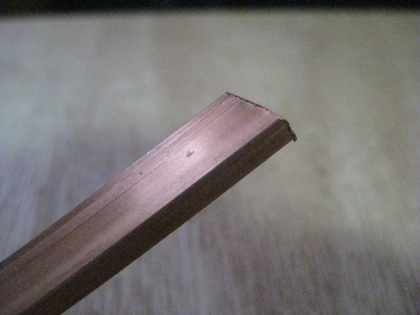 Copper Flat Bar Buss Wire 3/8” x 5/32” x 4 ft NEW