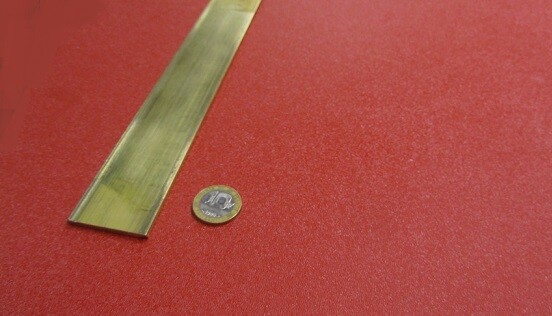 360 Brass Flat Bar 1/8″ Thick x 1 1/2″ Wide x 48.0″ Length