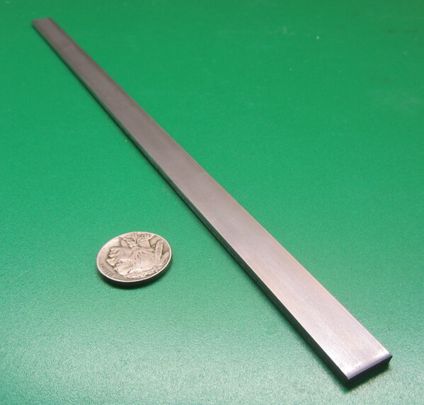 1018 Steel Bar, 1/8″ Thick x 1/2″ Wide x 12″ Length, 6 Pcs