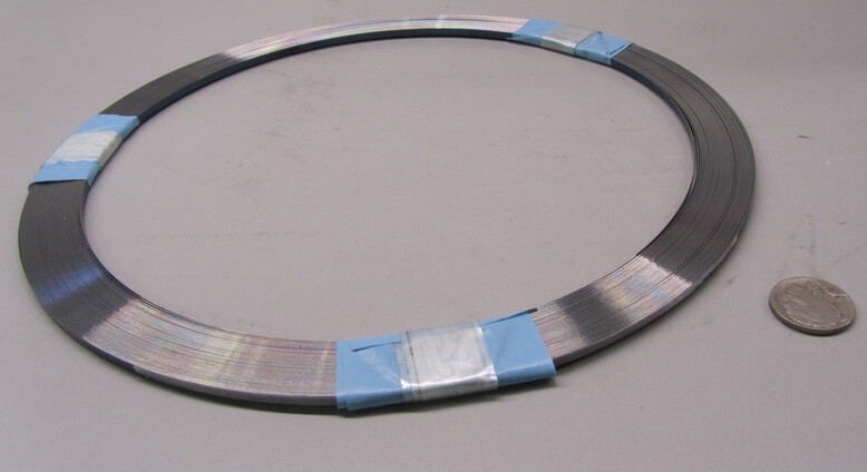 1095 Hard Blue Tempered Spring Steel Shim .015″ Thick x .125″ Wide x 1200″ Long
