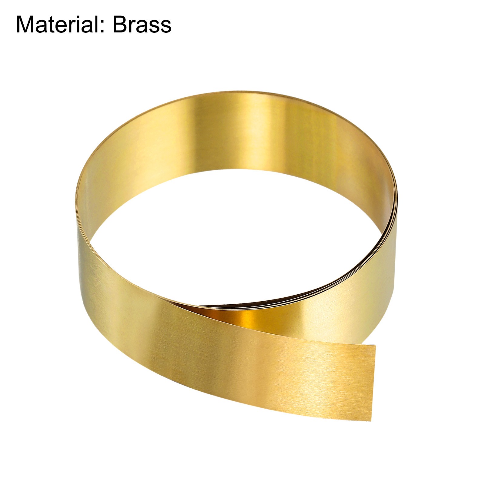 Brass Sheet Roll, Metal Foil Plate 1000mm x 25mm x 0.3mm