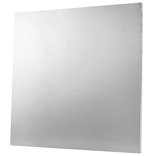 12 x 12 x 3/8 Inch Aluminum Sheet Plate 6061 Aluminum Sheet with Protective F…